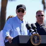 Biden surveys Hurricane Milton destruction in Florida, pledges support