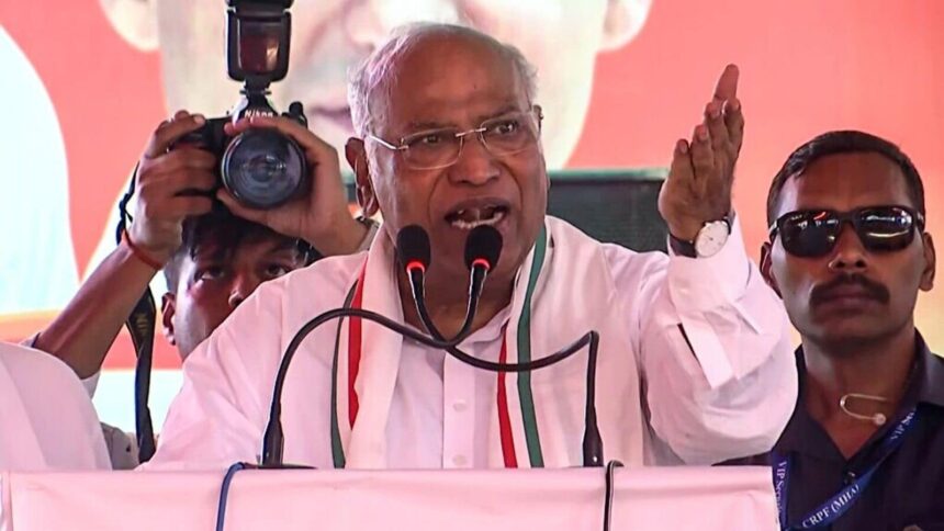 ‘BJP is a party of terrorists’: Mallikarjun Kharge hits back at PM Modi over ‘urban Naxal’ jibe at Congress