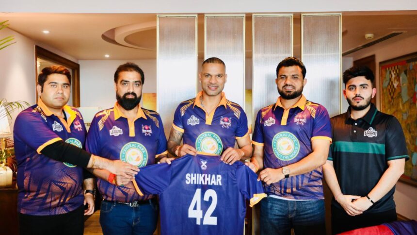 Shikhar Dhawan named Delhi Royals captain in Legends 90 League