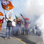 Delhi election results: BJP leading in 48 seats, AAP in 22; early counting trends see a saffron comeback after 26 years