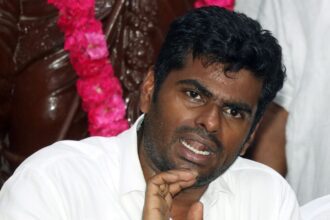 Annamalai has hit out at MK Stalin for dropping the ‘Rs’ symbol in state budget