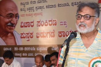 Sangh spreading ‘cancer’, says Bapu grandson, gets heckled