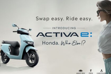 Honda Activa Electric launched with swappable battery ensures, you never run out of charge