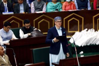 Jammu and Kashmir Chief Minister Omar Abdullah presents the state Budget 2025-26