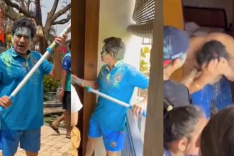 Sachin Tendulkar gives Holi surprise to Yuvraj Singh, turns prankster to celebrate festival | WATCH