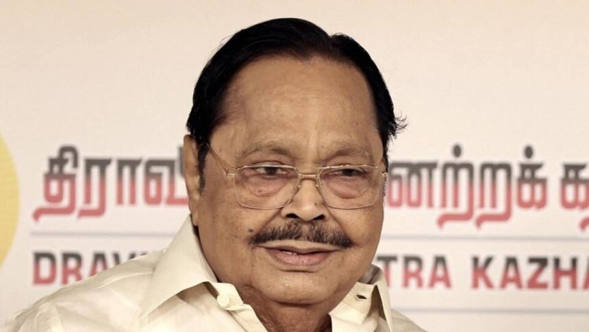 ‘Women can have multiple husbands in North India': Tamil Nadu Minister Durai Murugan stokes controversy