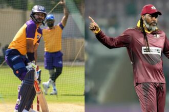SLM vs WIM International Masters League T20 live score: West Indies opener look for strong start