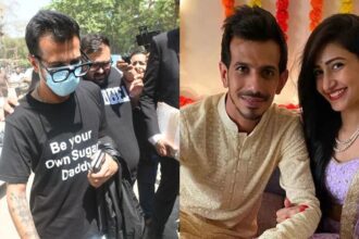 Yuzvendra Chahal wears ‘Be Your Own Sugar Daddy’ t-shirt to divorce hearing: WATCH