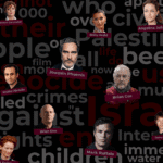 Who are the artists speaking out against Israel’s war on Gaza?