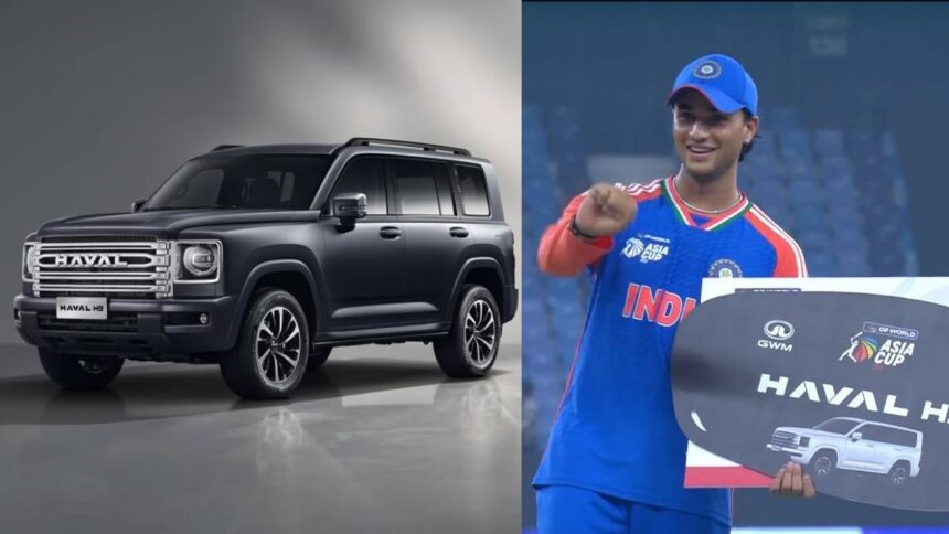 Asia Cup star Abhishek Sharma awarded HAVAL H9 SUV: Check price, features, and photos