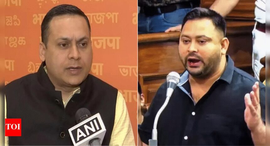 'RJD goons abused PM Modi's mother': BJP questions Tejashwi Yadav's silence over issue; blames his 'vile speech'