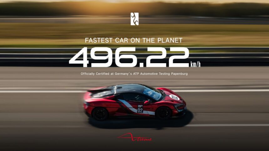 BYD YangWang U9 Xtreme becomes world’s fastest car, surpasses Bugatti Chiron record