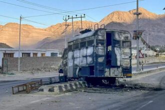 48 detained, calm prevails in curfew-bound Leh after violence over Sixth Schedule