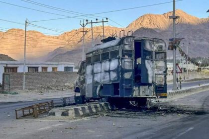 48 detained, calm prevails in curfew-bound Leh after violence over Sixth Schedule