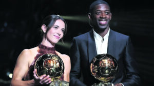 Ousmane Dembele rises to Ballon d’Or glory as Aitana Bonmati completes historic treble