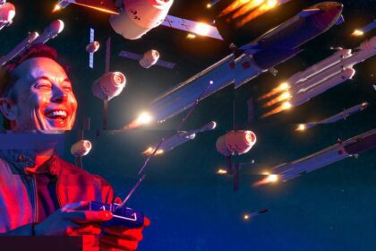 Elon Musk Is Out to Rule Space. Can Anyone Stop Him?