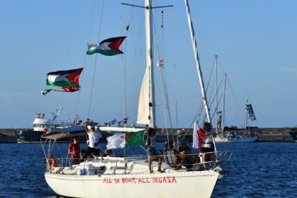 Global Sumud Flotilla sets sail from Tunisia to break Gaza blockade