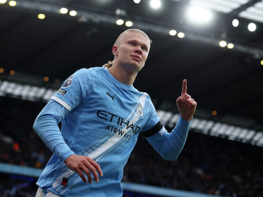 Haaland runs rampant as Man City beat Man United 3-0 in Premier League