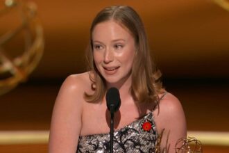 ‘Free Palestine’: Hacks actress Hannah Einbinder at Emmy 2025 winners acceptance speech