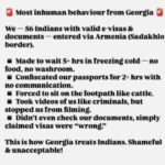 ‘Inhuman behaviour’: Viral post alleges Indians detained, humiliated at Georgia border; made to wait in cold without food or toilets