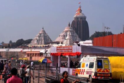 Panel to inventory jewellery, precious stones in the Ratna Bhandar of the  Shree Jagannath Temple in Puri