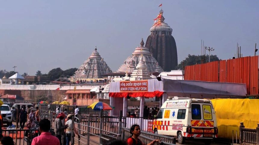Panel to inventory jewellery, precious stones in the Ratna Bhandar of the  Shree Jagannath Temple in Puri