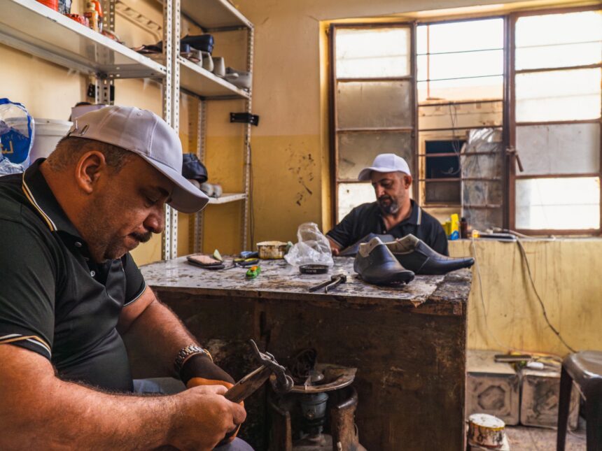 Iraq’s shoemakers revive their ancient craft