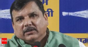 BJP’s J&K functionary serves defamation notice on AAP MP Sanjay Singh for calling him ex-terrorist