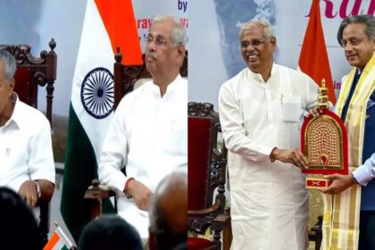 Face-off at Kerala governor's event: CM Vijayan slams over journal; Tharoor suggests renaming office