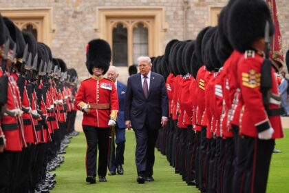 King Charles greets Trump with royal pageantry in UK’s Windsor Castle