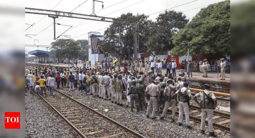 Passengers stranded across Jharkhand as Kurmi protest blocks rail routes