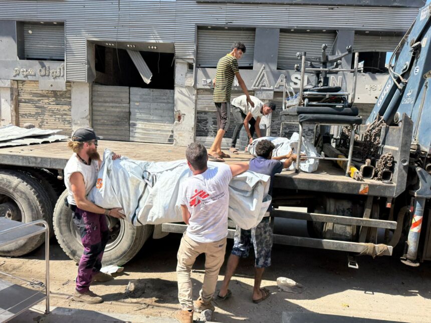 MSF suspends medical activities in Gaza City amid escalating Israeli offensive