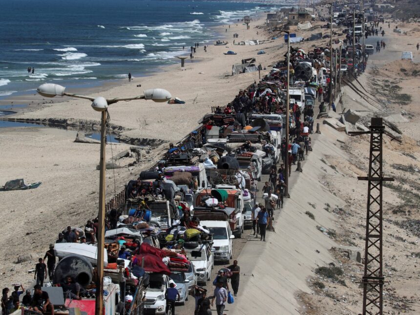Mass displacement in Gaza as Israeli ground invasion intensifies