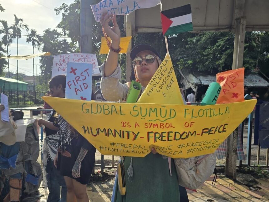 Nationwide solidarity protests for Palestine held across India