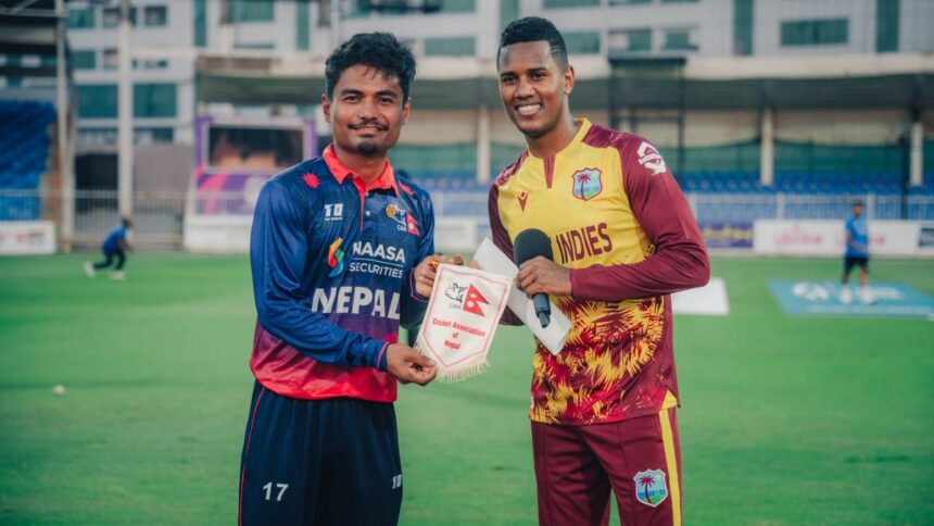 Nepal vs West Indies live cricket score: Can West Indies comeback in 2nd T20I to level series?