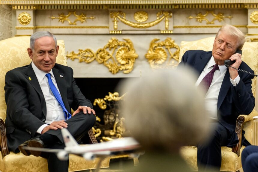 Israel’s Netanyahu apologises to Qatar for bombing Doha in call brokered by Trump