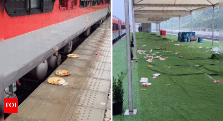 'Zero civic sense': New Mizoram railway station littered just 24 hours after inauguration - Video