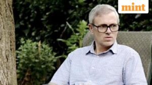 Jammu and Kashmir chief minister Omar Abdullah on Wednesday criticised the BJP over the delay in the restoration of statehood. (PTI Photo)
