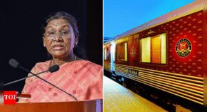 Luxury train for President: Droupadi Murmu to board Maharajas' Express on Thursday; to visit holy sites in Mathura and Vrindavan