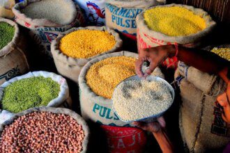 Pulses import value down 52% at $841 million during April-August