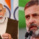 Prime Minister Narendra Modi and Congress leader Rahul Gandhi.