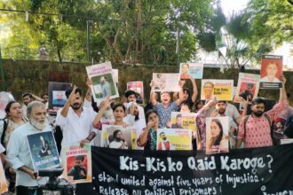 “Law is being torn to shreds…”: Rights activists at Jantar Mantar protest in solidarity with jailed anti-CAA activists