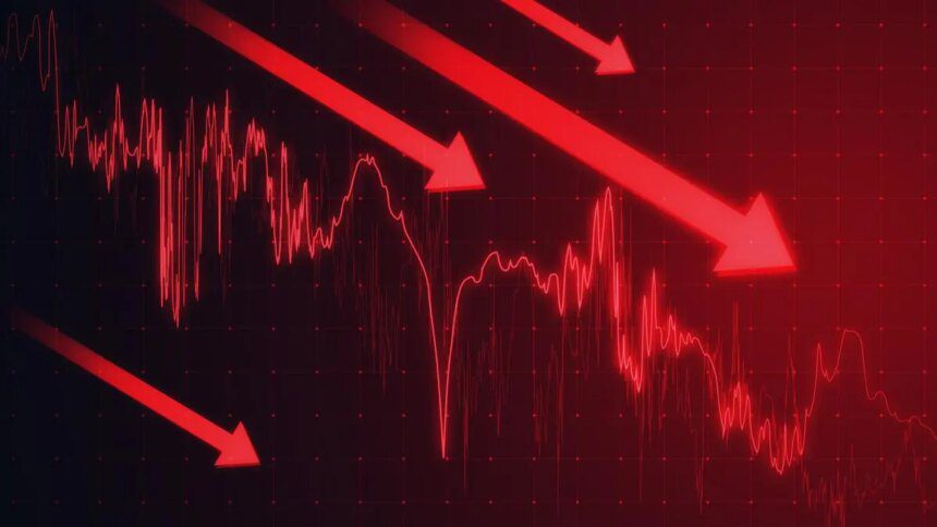 Sensex falls 386 points, Nifty down 112 as rupee hits ₹88.8 amid H-1B visa, FII selling