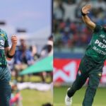 Shaheen Afridi, Haris Rauf disrespect India's national anthem, spotted chatting to each other