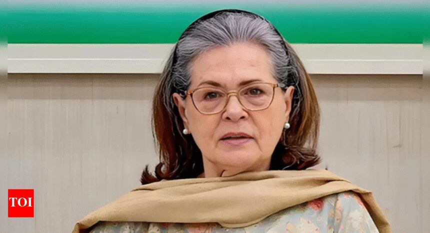 PM Modi govt's response on Palestine issue abdication of humanity, morality: Sonia Gandhi