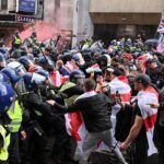 Starmer says UK will ‘never surrender’ flag to far-right protesters