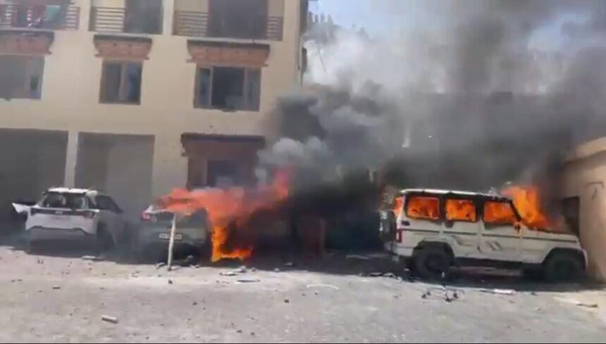Four killed as Ladakh Police fire on statehood protesters in Leh; BJP office set ablaze