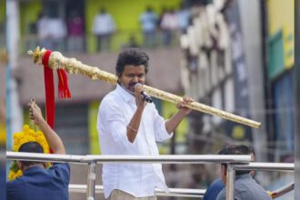 TVK rally tragedy: Stampede-like situation at Vijay's Karur rally; at least 10 dead & 30 injured