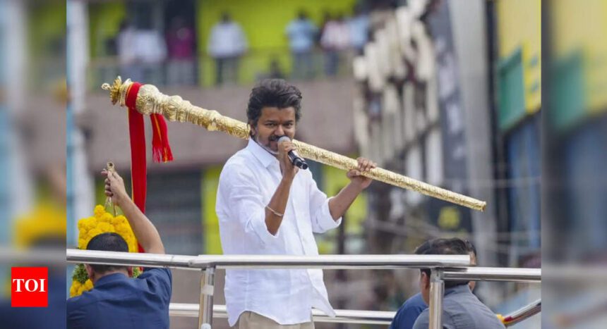TVK rally tragedy: Stampede-like situation at Vijay's Karur rally; at least 10 dead & 30 injured
