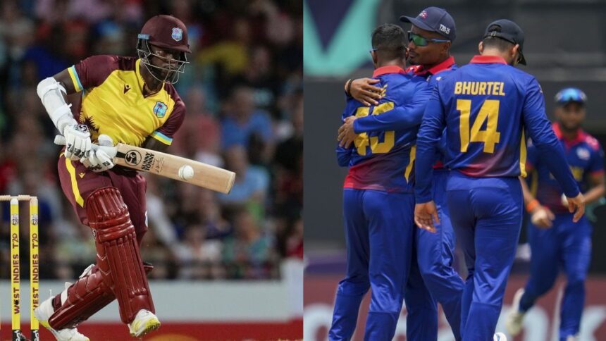 West Indies hit new low ahead of T20 World Cup 2026, suffer embarrassing defeat to Nepal